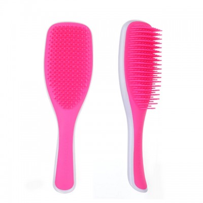 Anti-static Hair Brush Comb Styling Shower Electroplate Detangling Massage Combs for Salon Styling Women Girls Hair